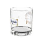 Floral Wreath 10oz Rocks Glass — Personalized 'Majota' Cocktail Tumbler