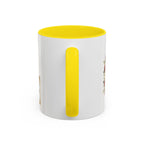 Majota Logo Accent Coffee Mug — Personalized Floral Accent 11/15oz