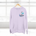 Majota Logo Hoodie – Lightweight White Fleece Pullover