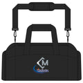 Monogram CM Wave Logo Gym Bag | Personalized Duffle with Strap