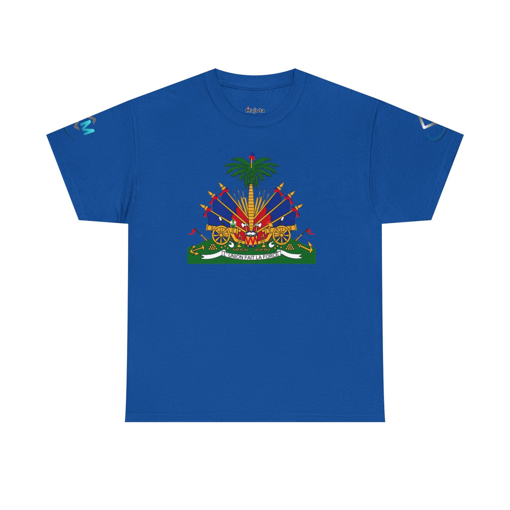 Haiti Coat of Arms T-Shirt — Haitian Flag Emblem Tee