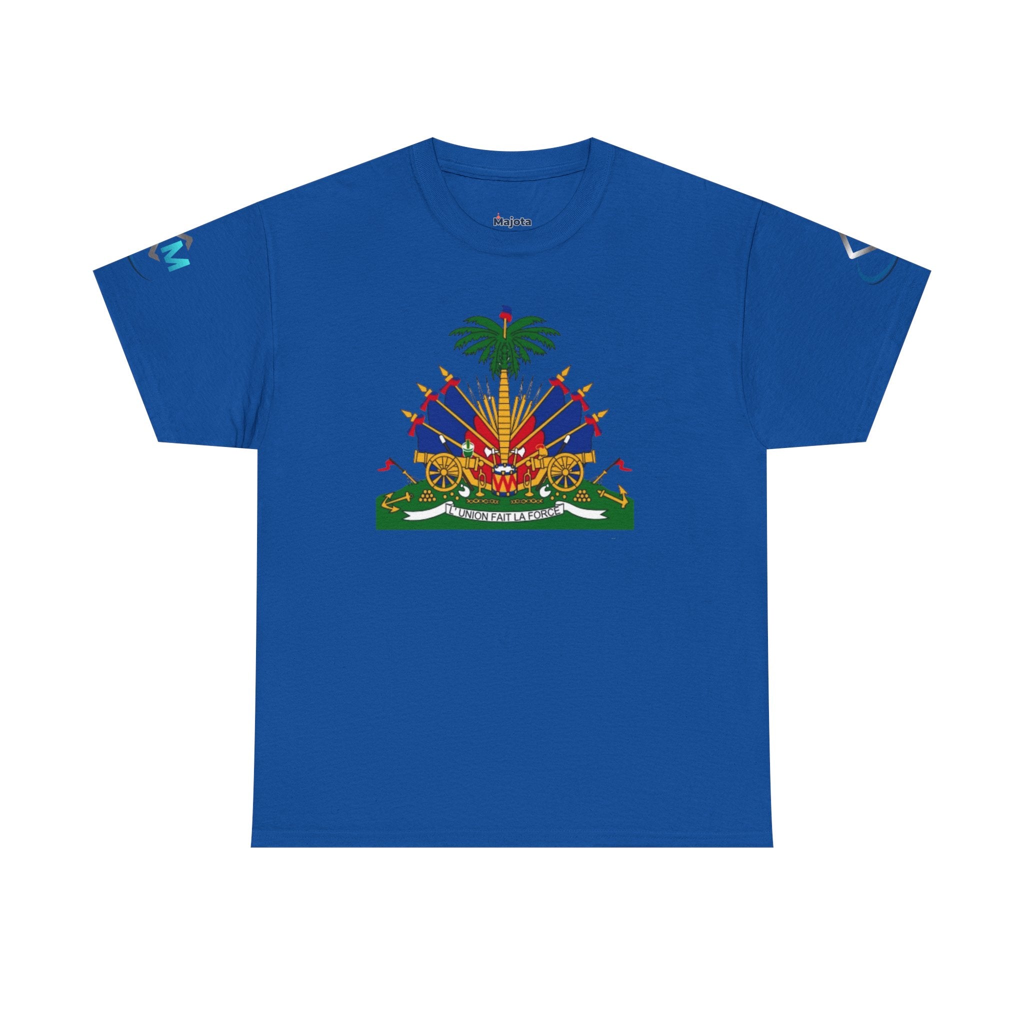 Haiti Coat of Arms T-Shirt — Haitian Flag Emblem Tee
