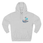 Majota Logo Hoodie – Lightweight White Fleece Pullover