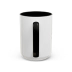 Majota Logo Accent Coffee Mug — Personalized Floral Accent 11/15oz