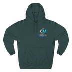 Majota Logo Hoodie – Lightweight White Fleece Pullover