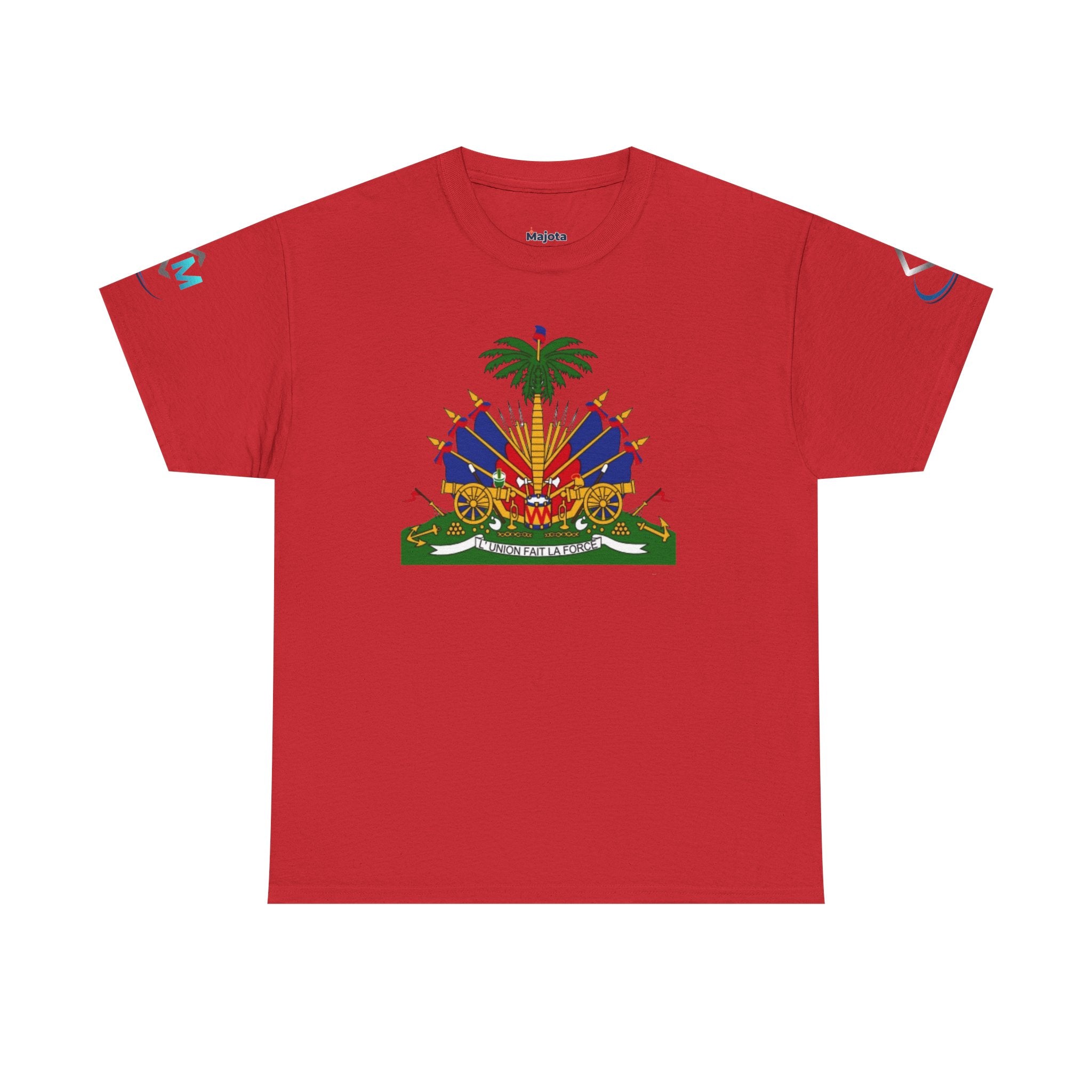 Haiti Coat of Arms T-Shirt — Haitian Flag Emblem Tee