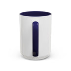 Majota Logo Accent Coffee Mug — Personalized Floral Accent 11/15oz