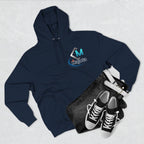 Majota Logo Hoodie – Lightweight White Fleece Pullover