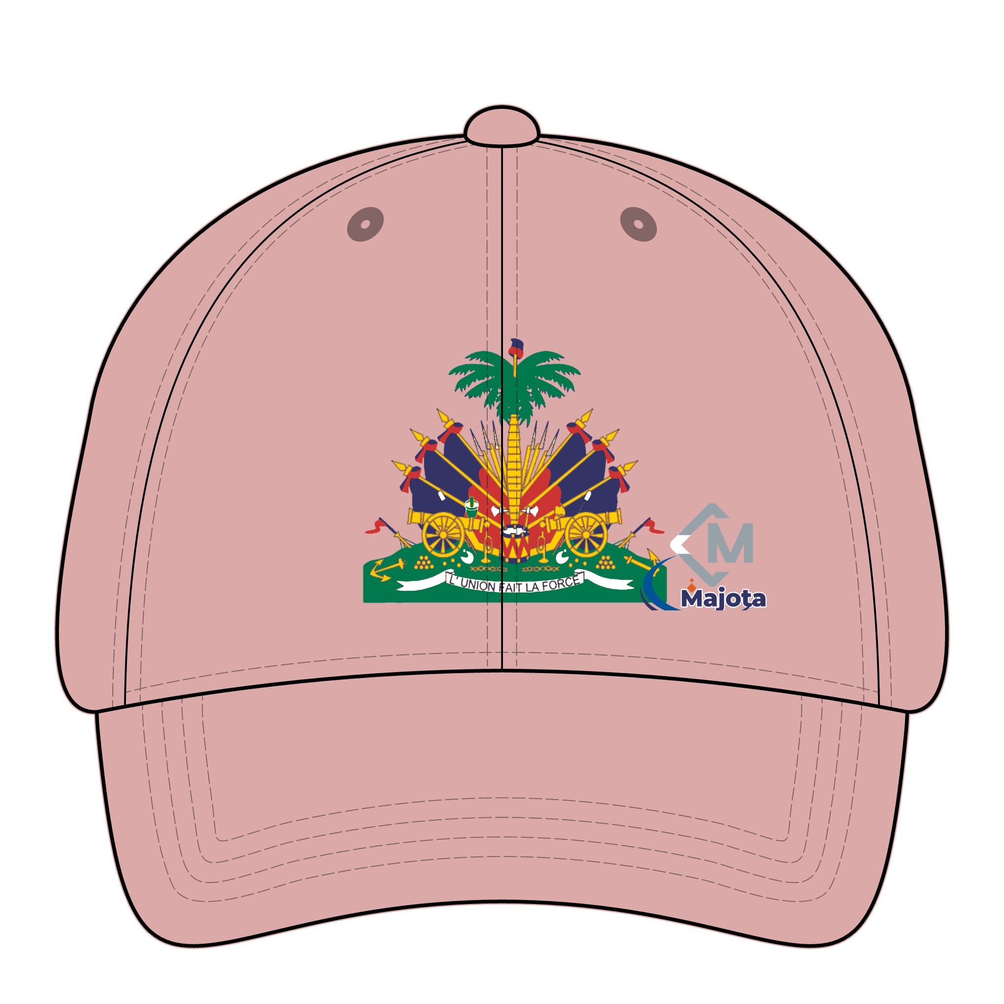 Women's Pigment-Dyed Cap with Fashion Undervisor (Embroidery)
