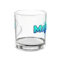 Majestic M Monogram 10oz Rocks Glass — Personalized Logo Whiskey Tumbler