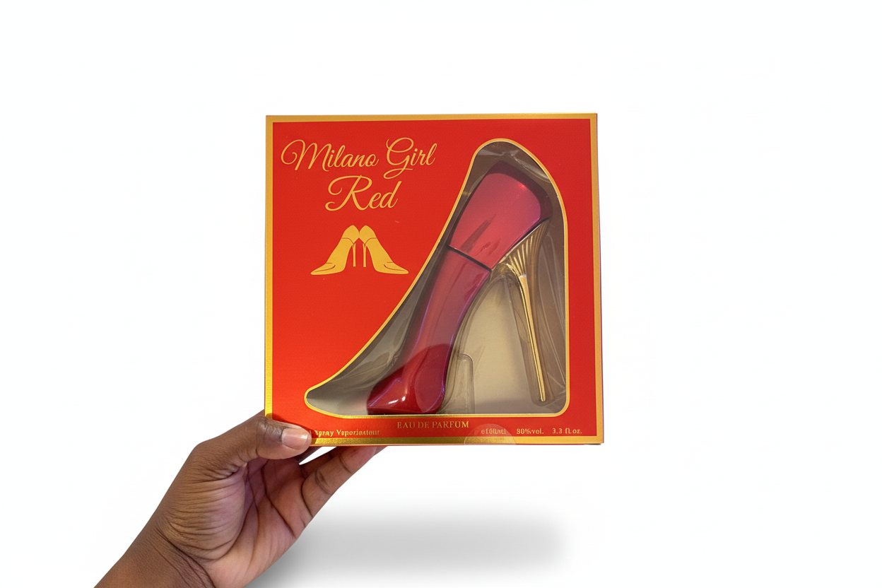 Milano Girl Red Eau de Parfum contains 100ml(3.3 fl oz.).