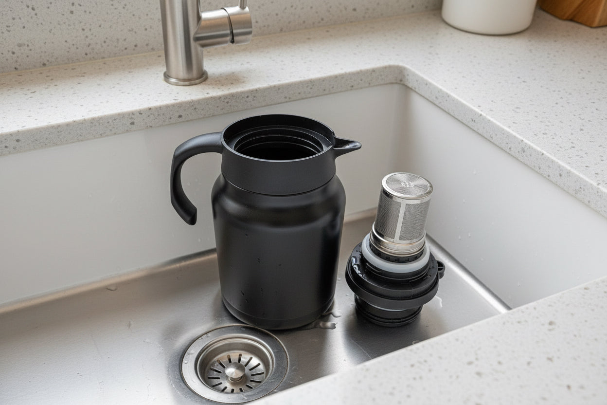 Stainless Steel Thermal Coffee Pot Pure 316