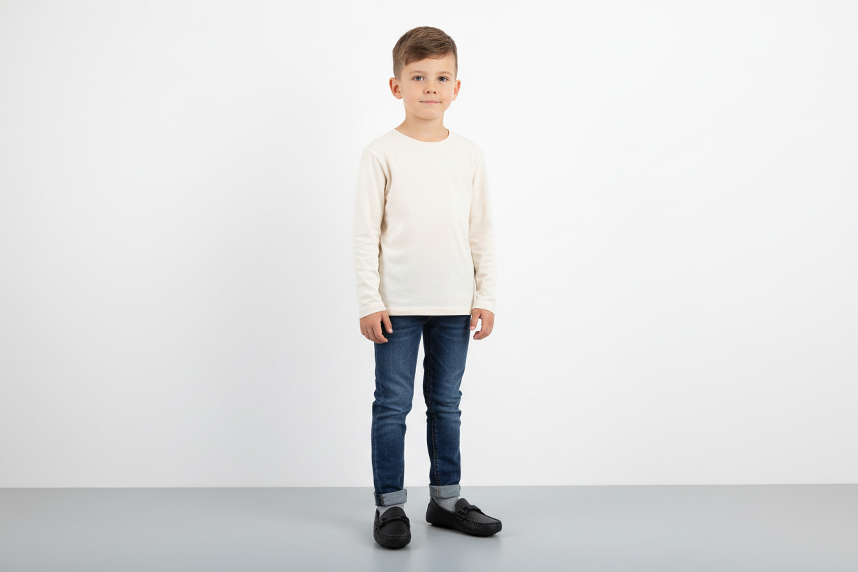 boys black leather Shoe Flat Loafers us shoe size 12