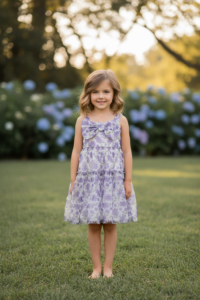 floral girl dress size 6