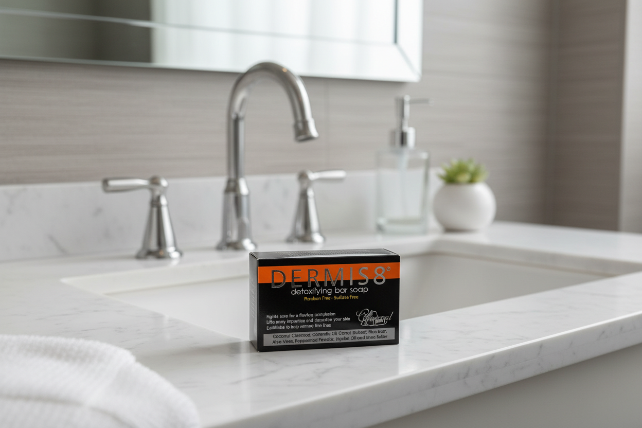 DERMIS8 Detoxifying Bar Soap